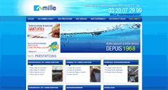Desktop Screenshot of mille.fr